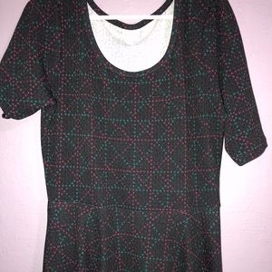 EUC Lularoe Nicole dress